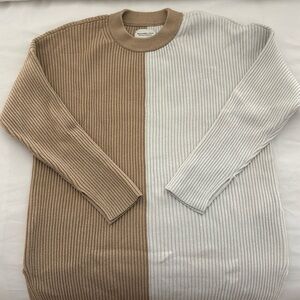 A&F color block sweater
